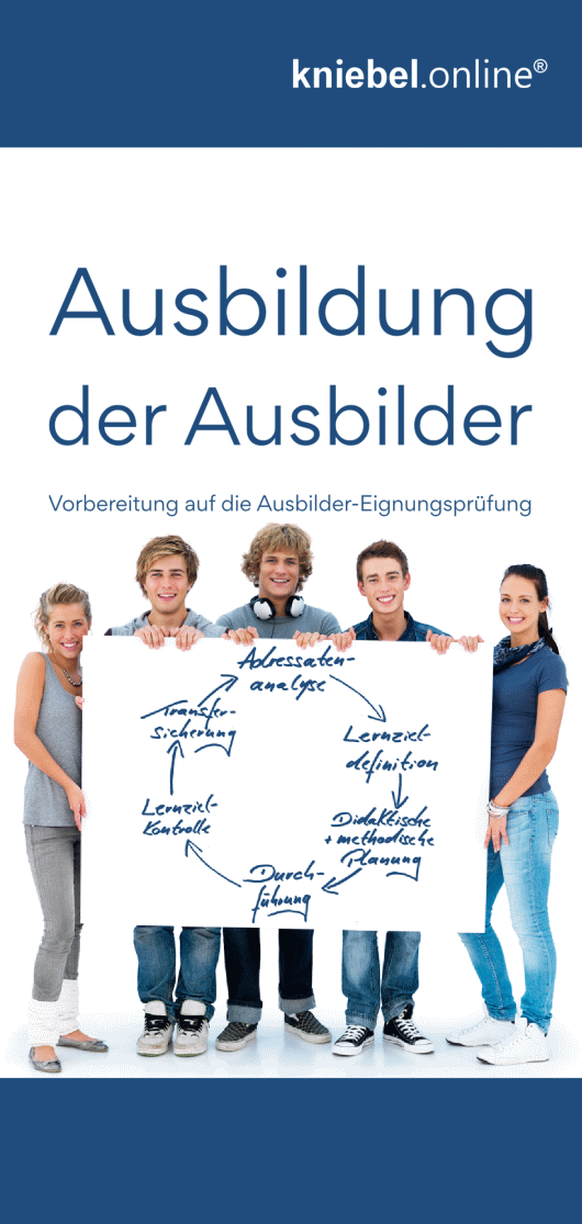 Flyer Ausbildung der Ausbilder online